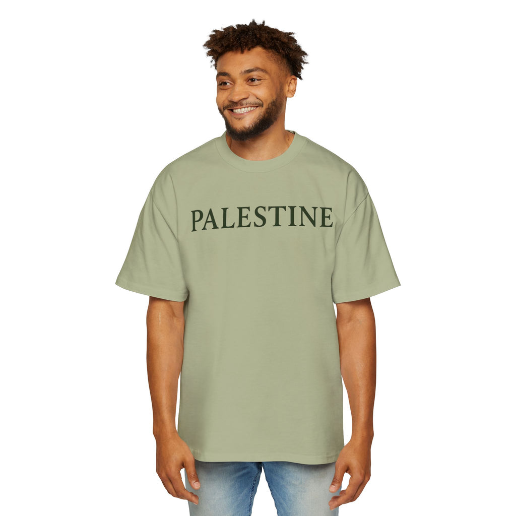 Palestine Stamp Graphic Tee — Vintage Postage Back Print