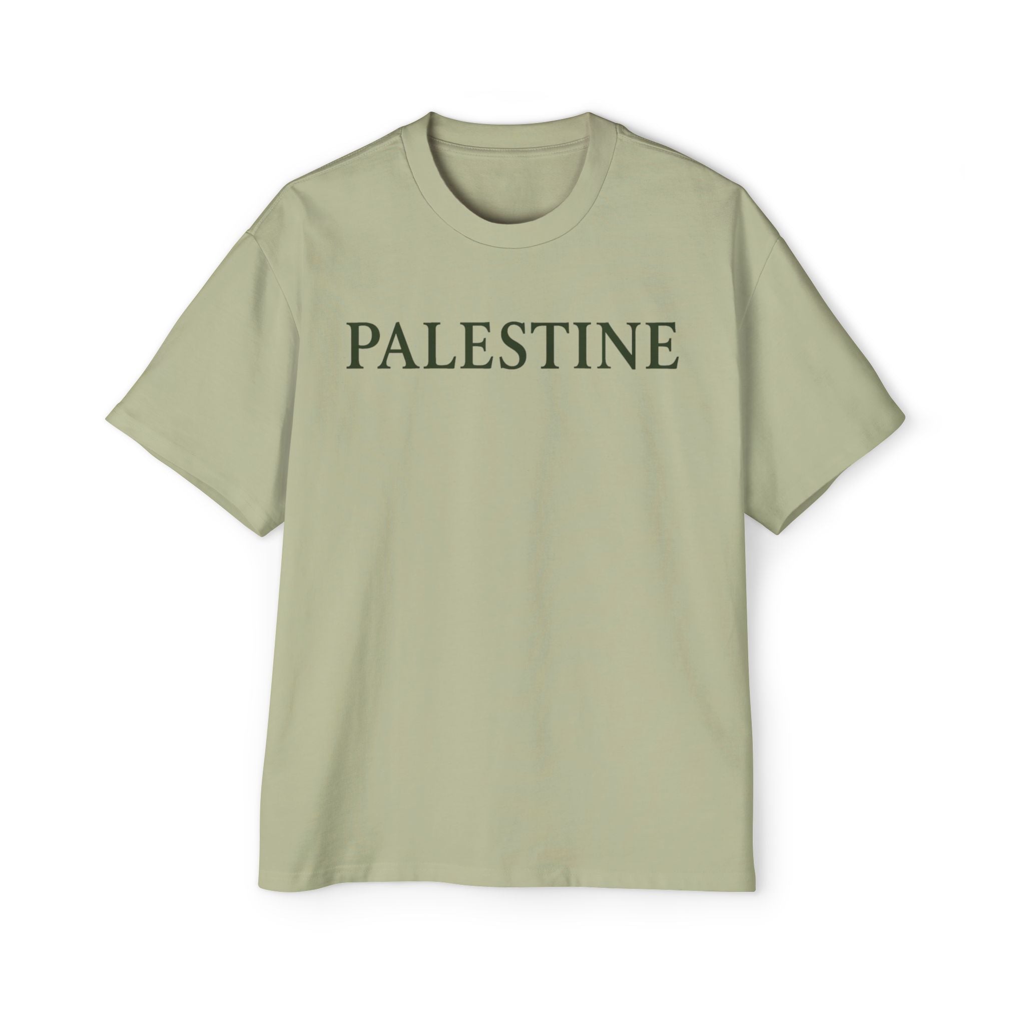 Palestine Stamp Graphic Tee — Vintage Postage Back Print