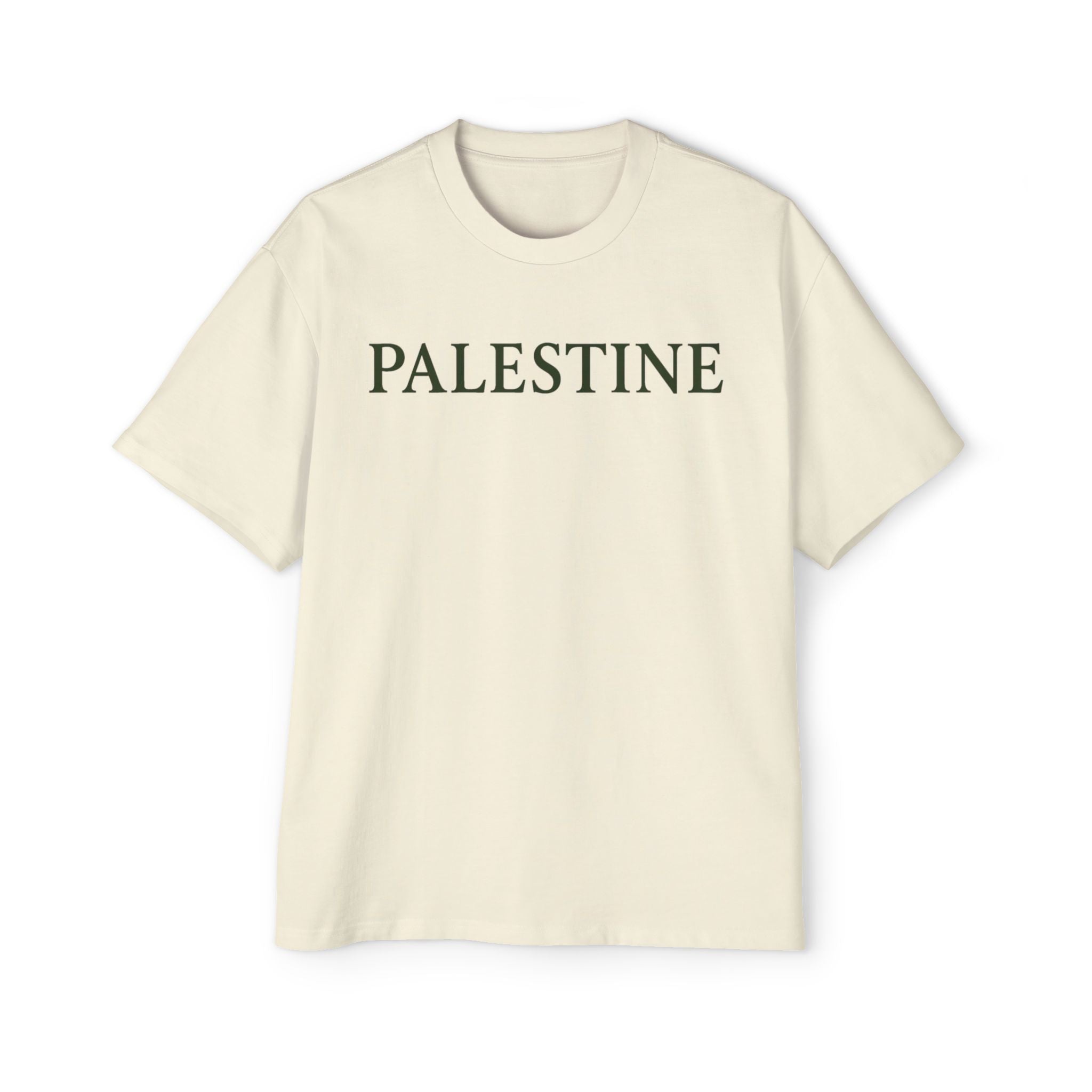 Palestine Stamp Graphic Tee — Vintage Postage Back Print