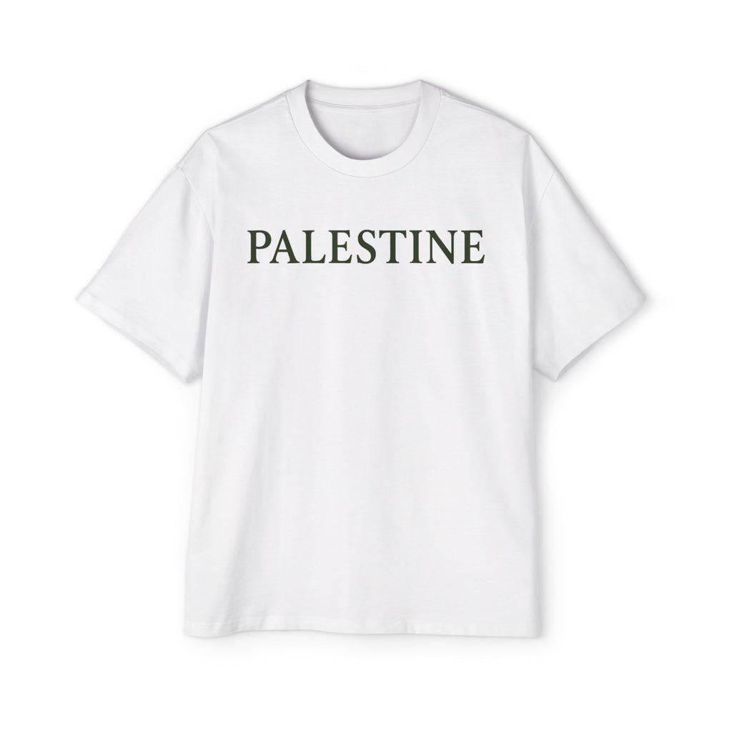 Palestine Stamp Graphic Tee — Vintage Postage Back Print