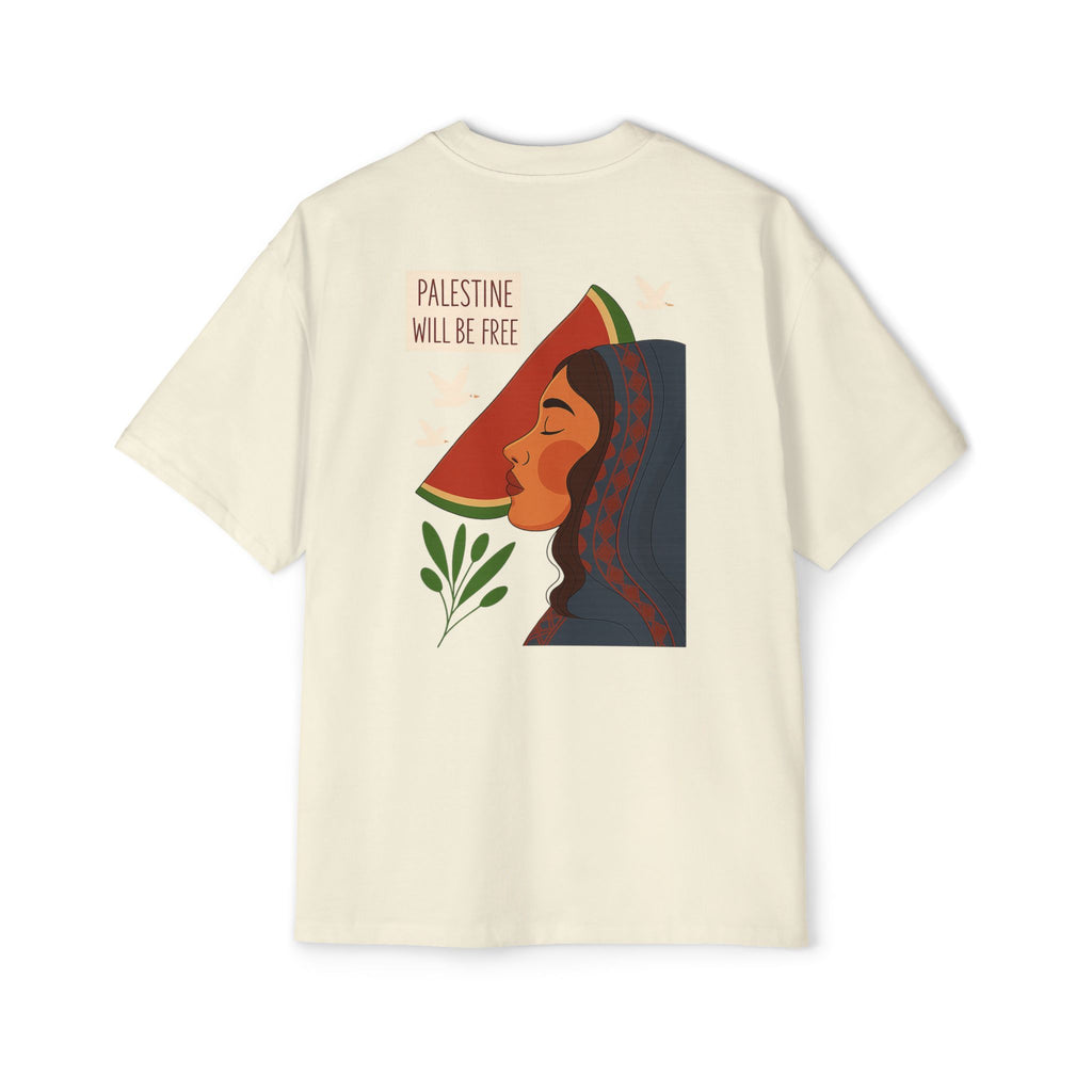 Palestine Will Be Free Tee — Women's Profile Watermelon Graphic T-Shirt