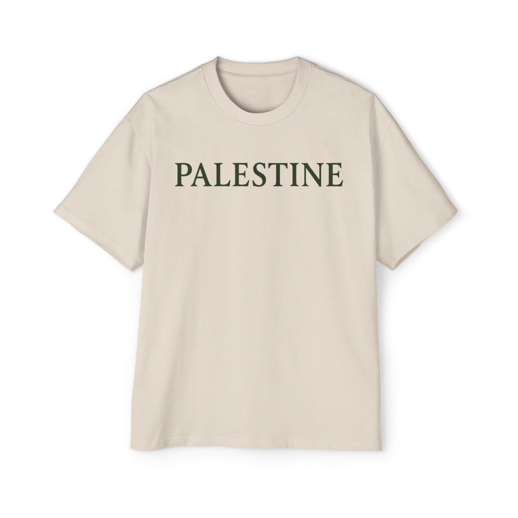 Palestine Stamp Graphic Tee — Vintage Postage Back Print